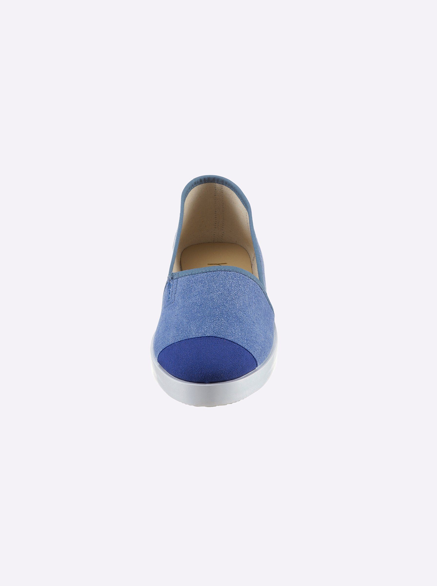 Slipper heine jeansblau