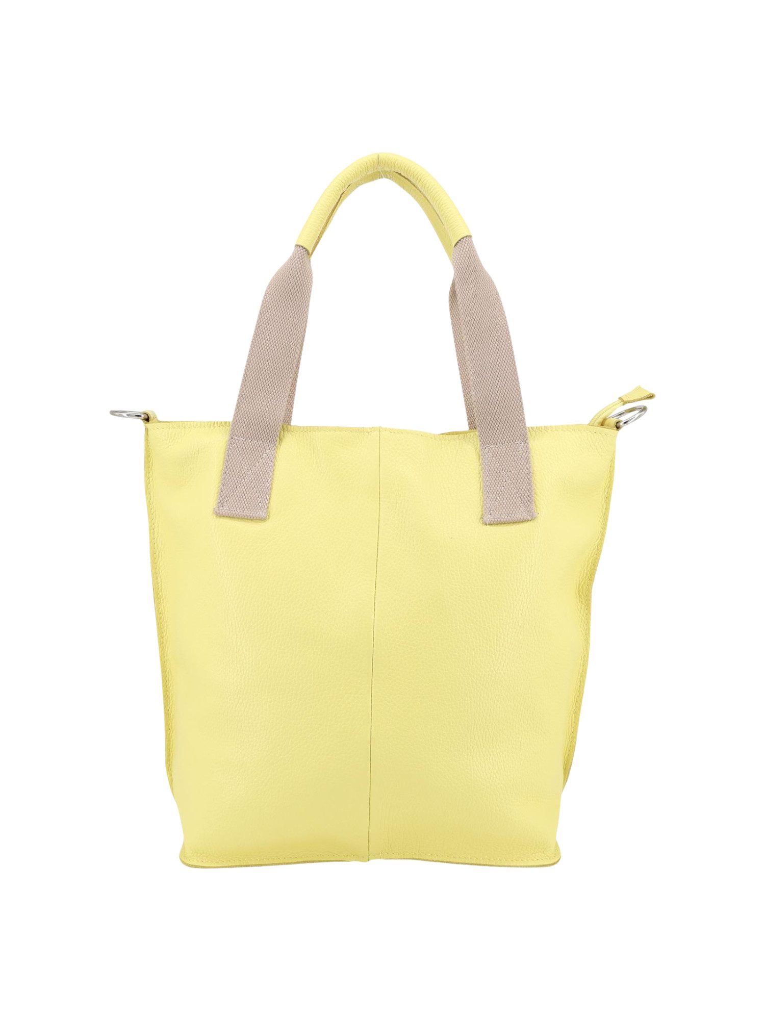 BRISE TASCHE Schultertasche Damen Ledertasche aus Echtleder mit Reißverschluss Schulterriemen, 100 % Echtleder Made in Italy Leicht & flexibel Zeitloses Design