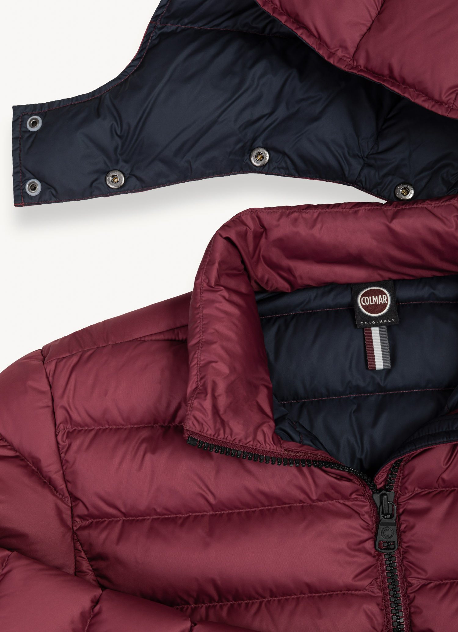 Colmar Winterjacke mit abnehmbarer Kapuze (sportliche Steppjacke, sehr warm)