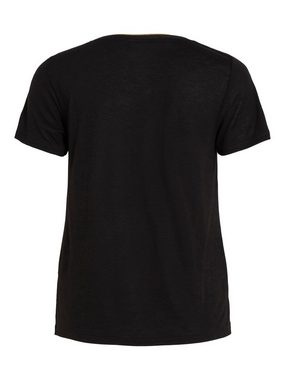 Vila T-Shirt Noel (1-tlg) Plain/ohne Details, Weiteres Detail