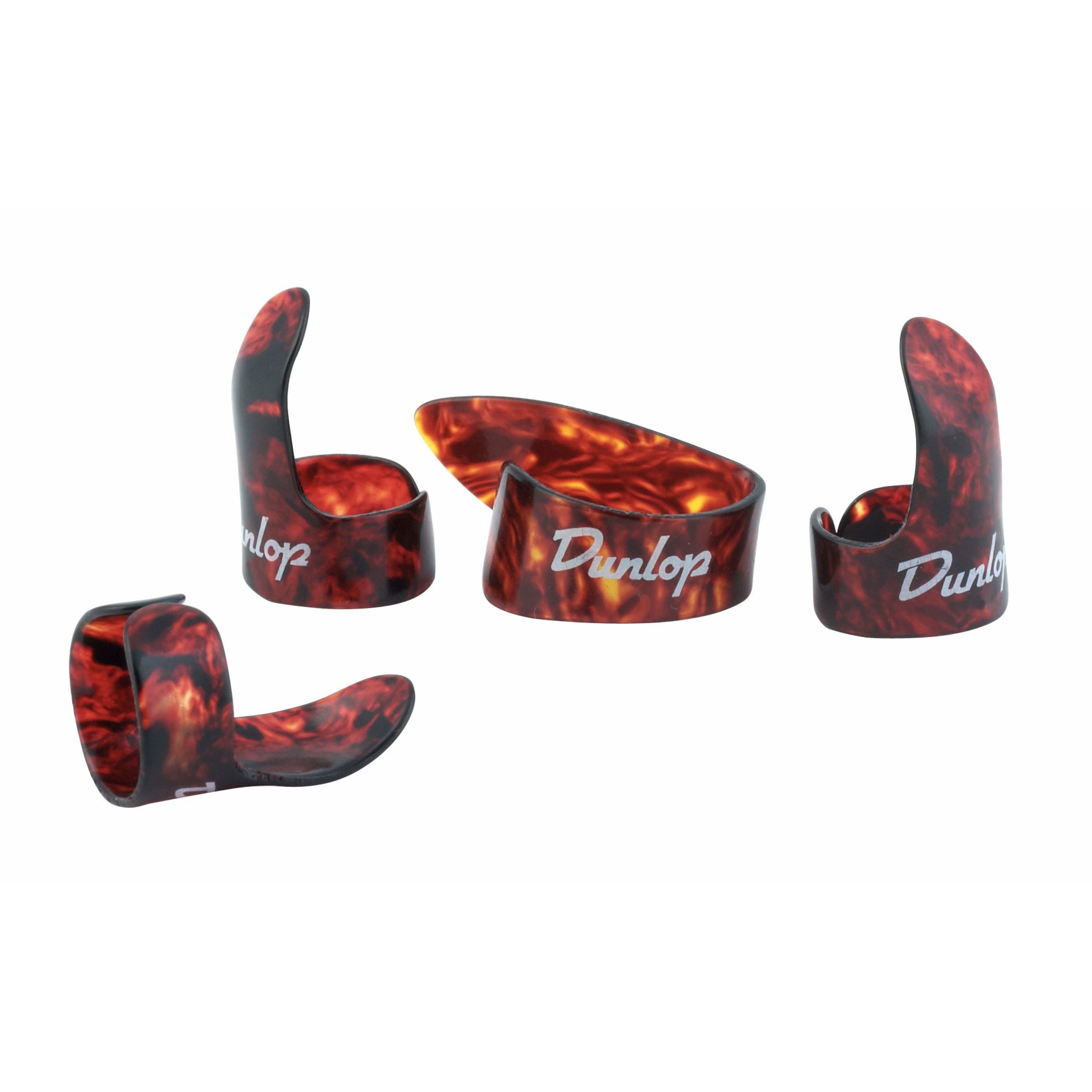 Dunlop Plektrum, Finger & Thumb Players Pack large, 1 Thumb,3 Fingerpicks - Plektren