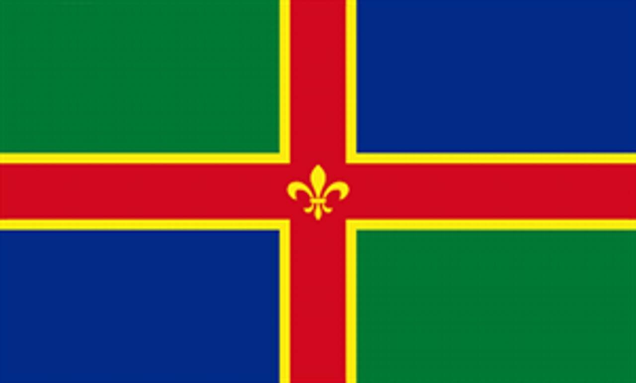 Lincolnshire Flagge 80 g/m² flaggenmeer