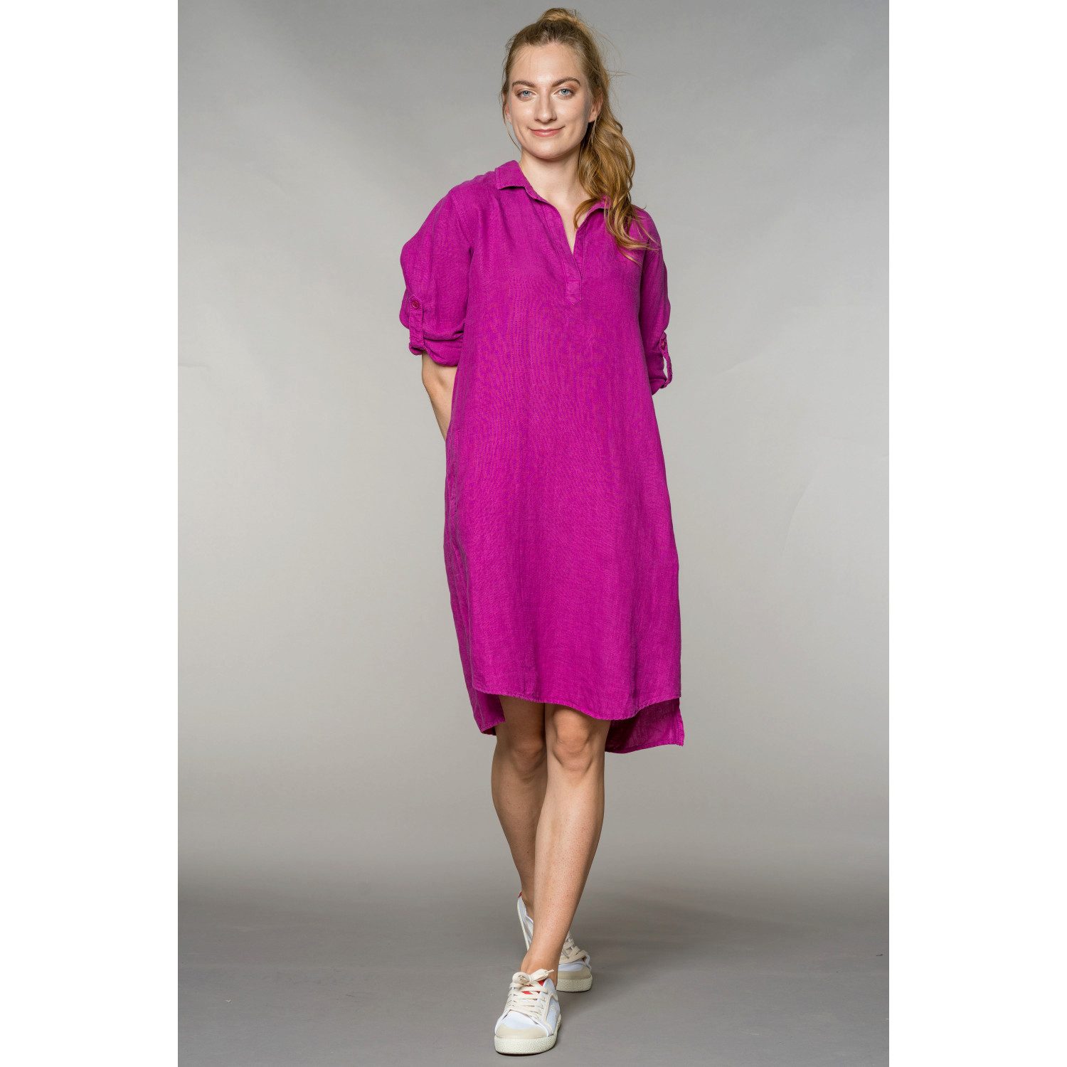 Feuervogl Hemdblusenkleid fv-Kl:eo, Tunika, adjustable sleeve, günstig online kaufen