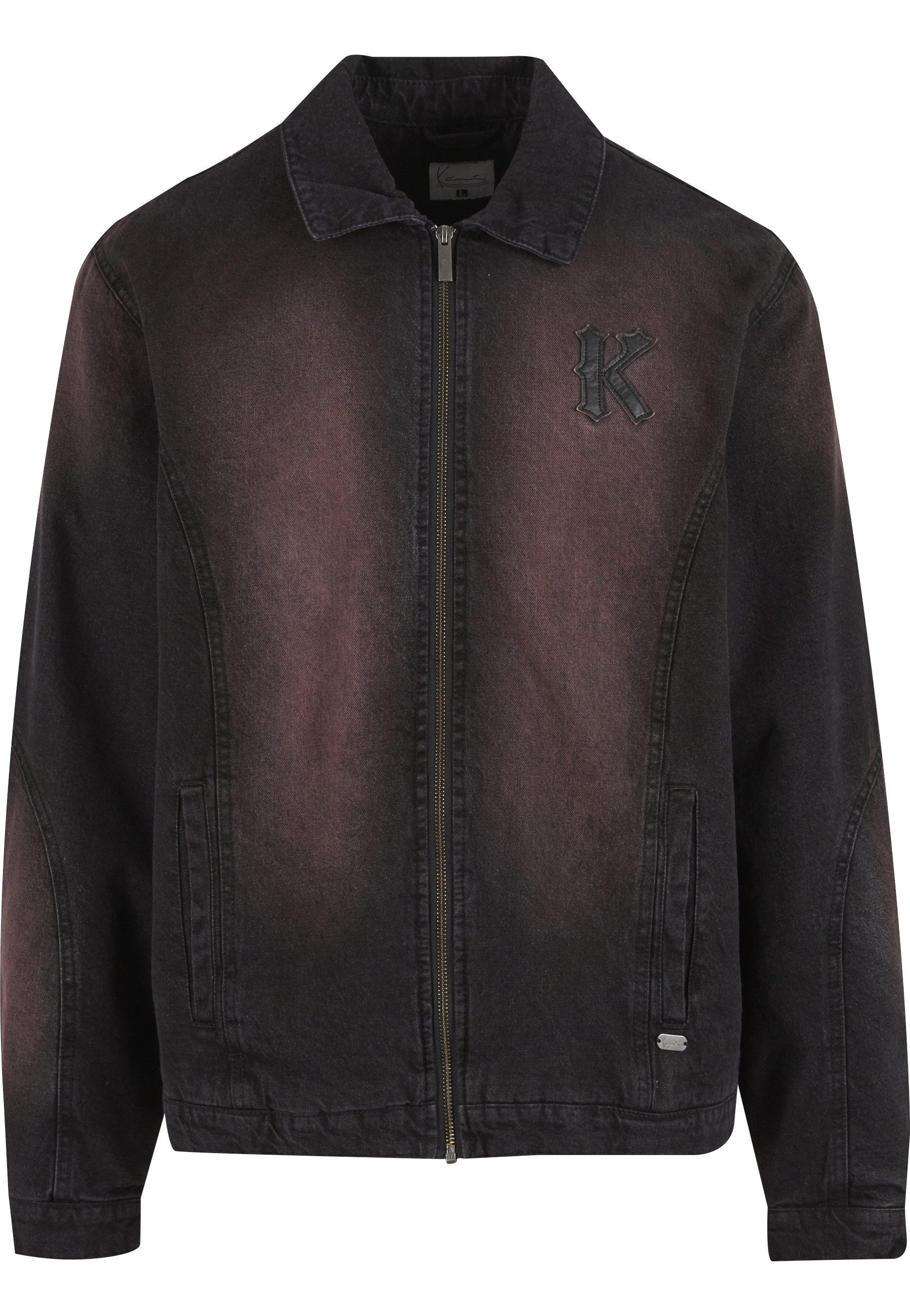 Karl Kani Allwetterjacke Karl Kani KK Patch Color Spray Denim Jacket (1-St)