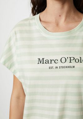Marc O'Polo Nachthemd Sleepshirt mit zarten Streifen