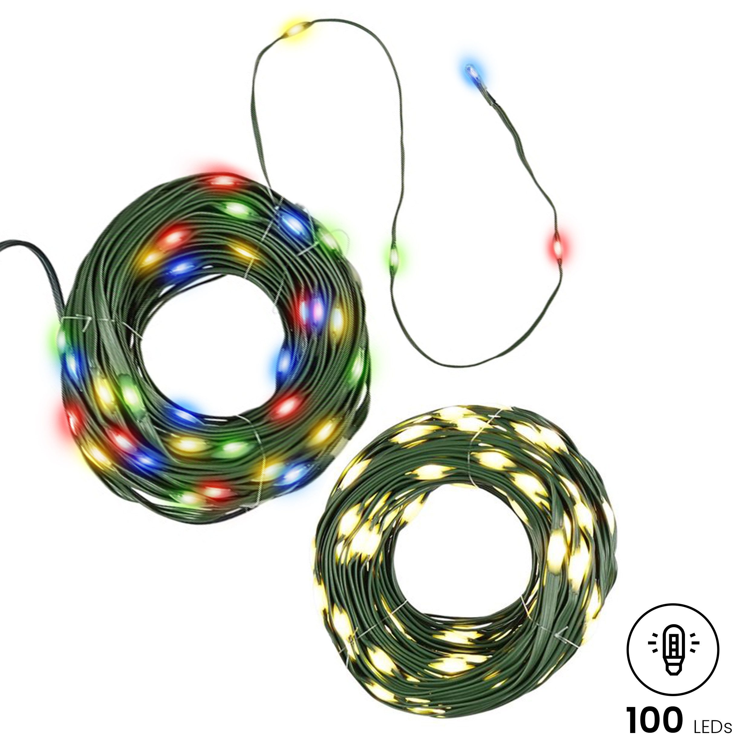 Gartenpirat Lichterkette bunt warmweiß für den günstig online kaufen