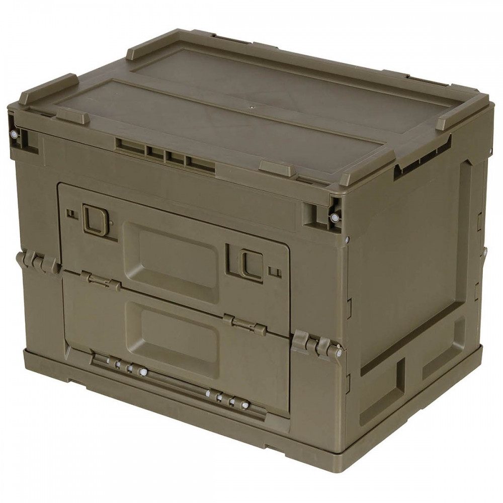 MFH Klappbox Faltbare Kunststoffbox 20l oliv