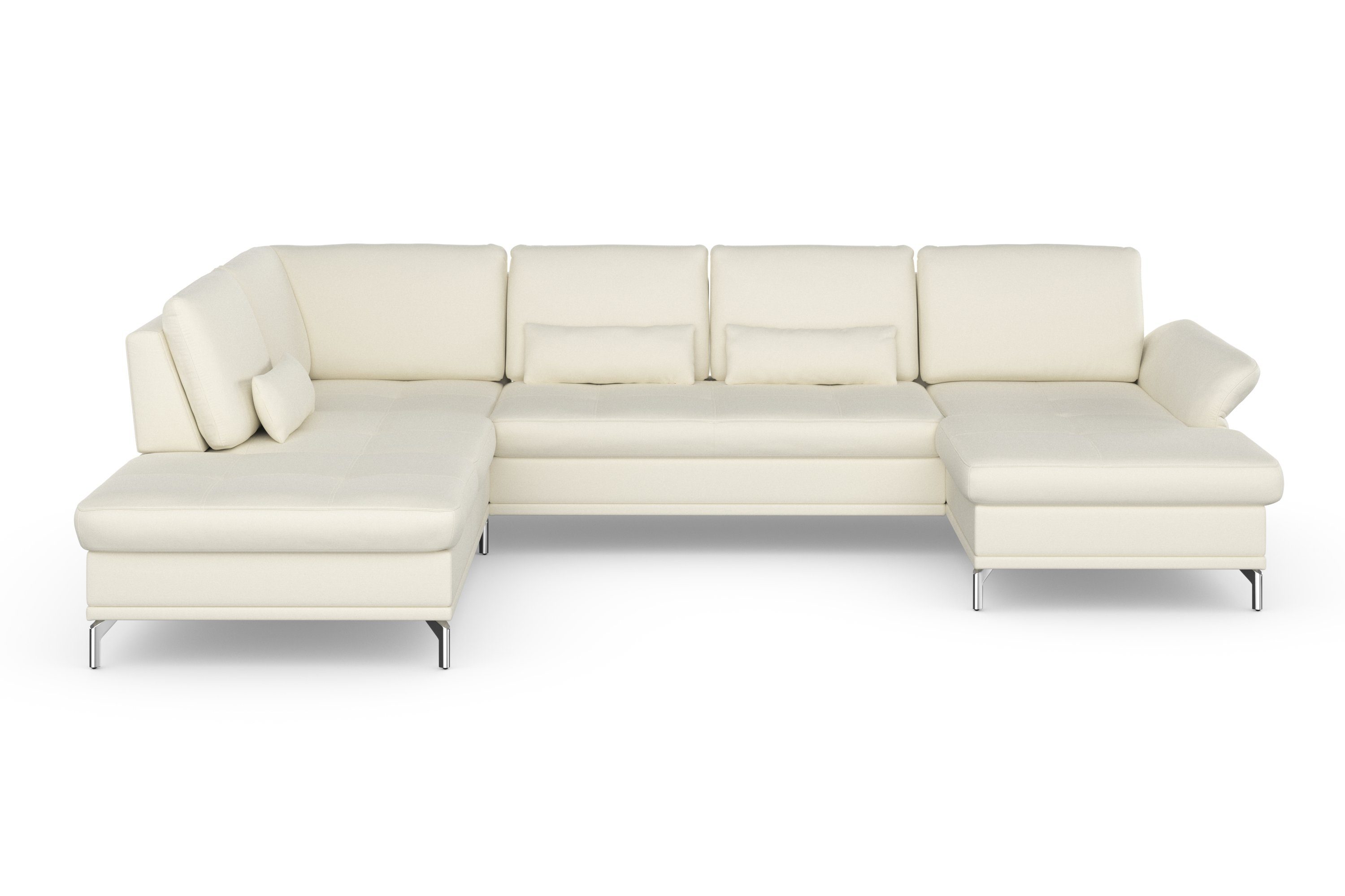 INOSIGN Wohnlandschaft "Palm Beach U-Form" Federkern, mit Sitztiefenverstel günstig online kaufen