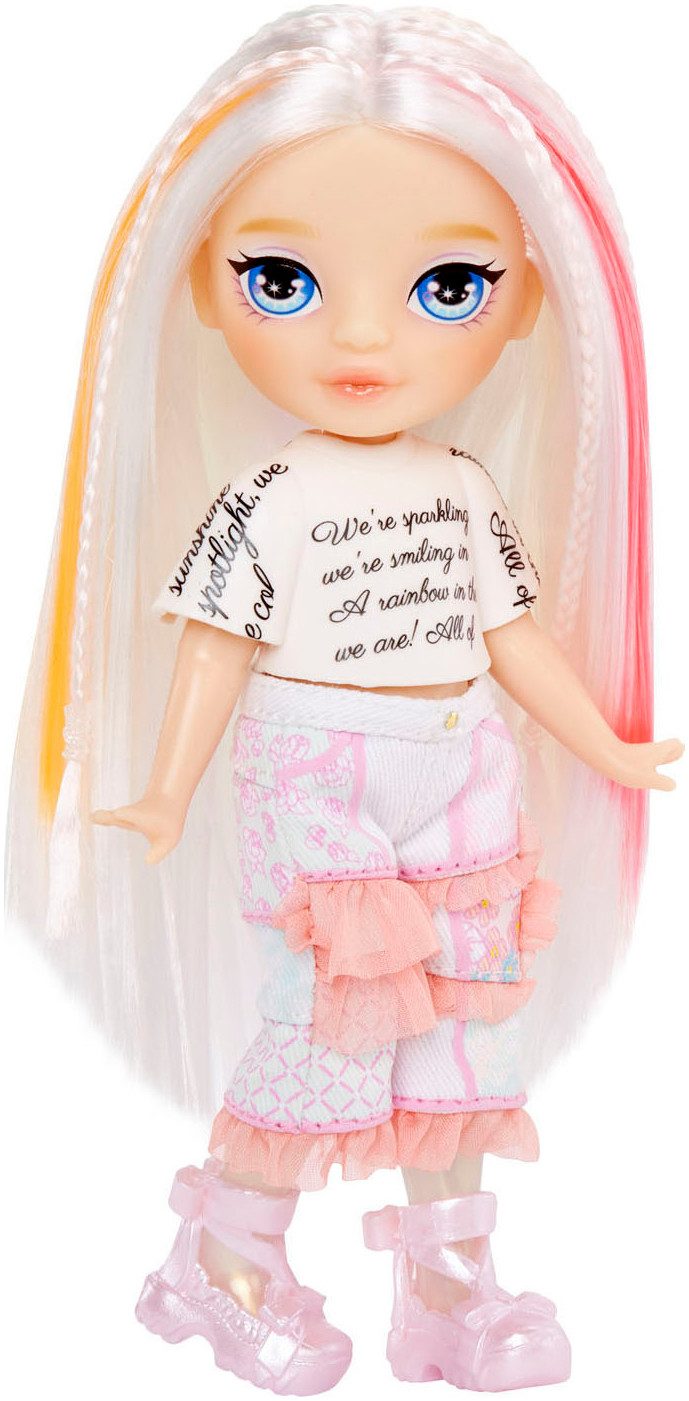 Rainbow High Minipuppe Littles Rainbow Fantasy Fairies Doll- Opal (Rainbow) – Bild 4 von 5