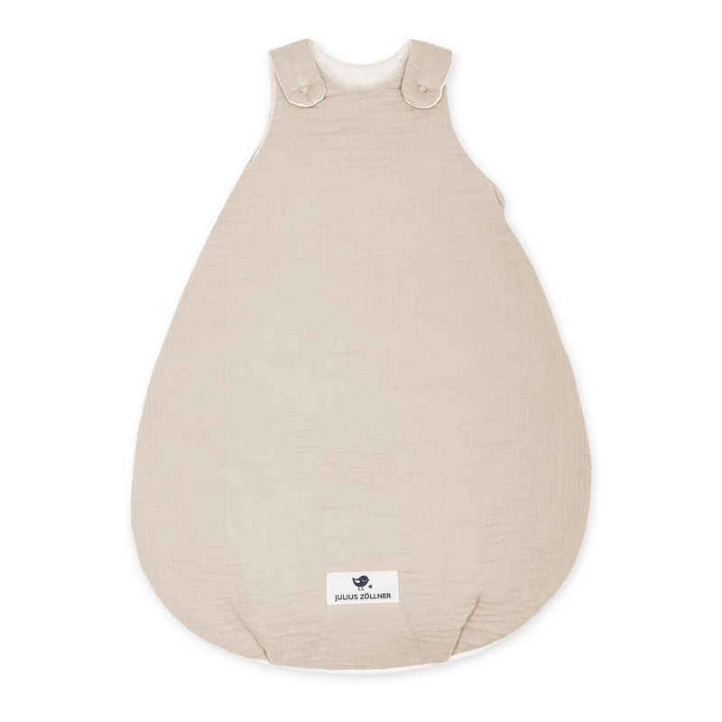 Babyschlafsack Schlafsack MUSSELIN beige