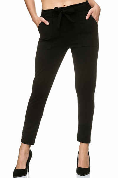 Elara Stretch-Hose Elara Damen Stretch Slim Fit Hose (1-tlg)