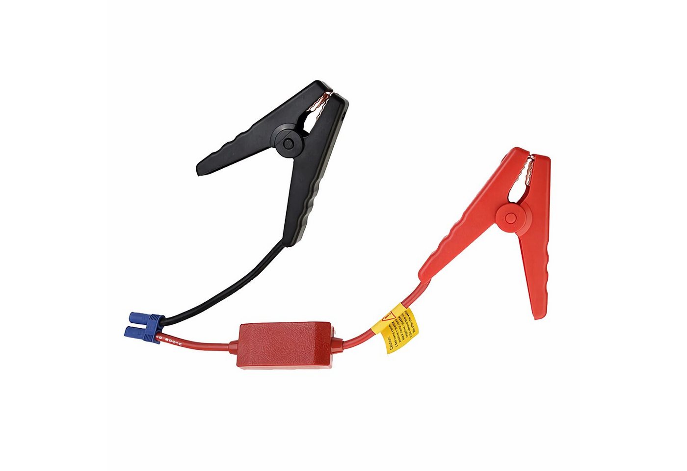 Bolwins N27 Auto EC5 Starthilfekabel Batterieklemmen Notfall Starter Booster Autoladekabel, EC5 Stecker, Krokodilklemmen (32 cm), starke Kupferklemmen, verpolungssicher