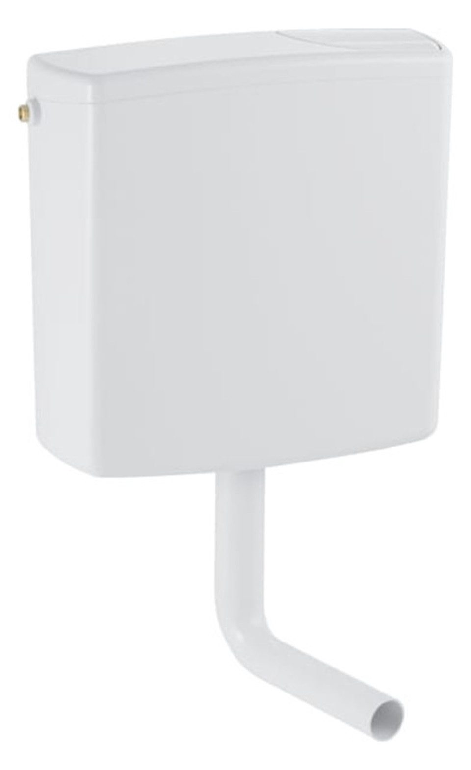 GEBERIT Spülkasten GE AP-Spülkasten 140.300.11.1 tiefhängend mit 2-Mengen-Spülung,weiß, 6 l