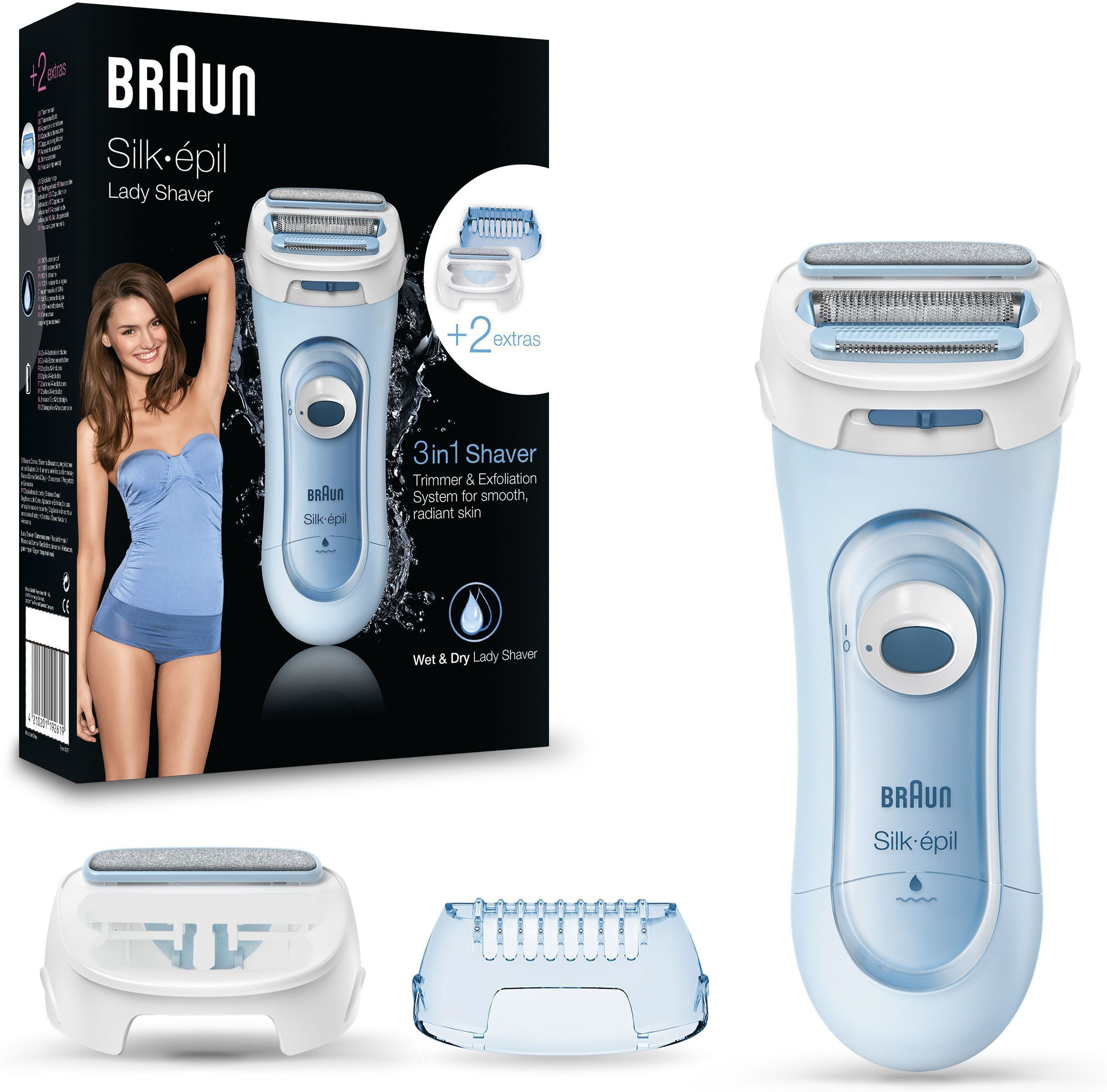 Braun Elektrorasierer Silk-épil Lady Shaver 5-160