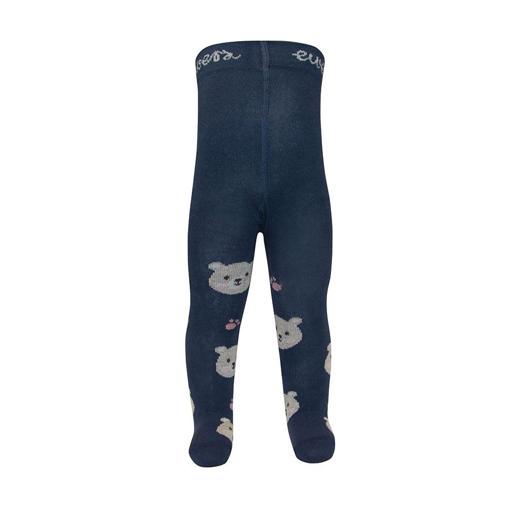 Ewers Strumpfhose Strumpfhose 2er Pack Bär/Ringel (2 St. 2er-Set) 75% Baumwolle, 23% Polyamid, 2% Elasthan