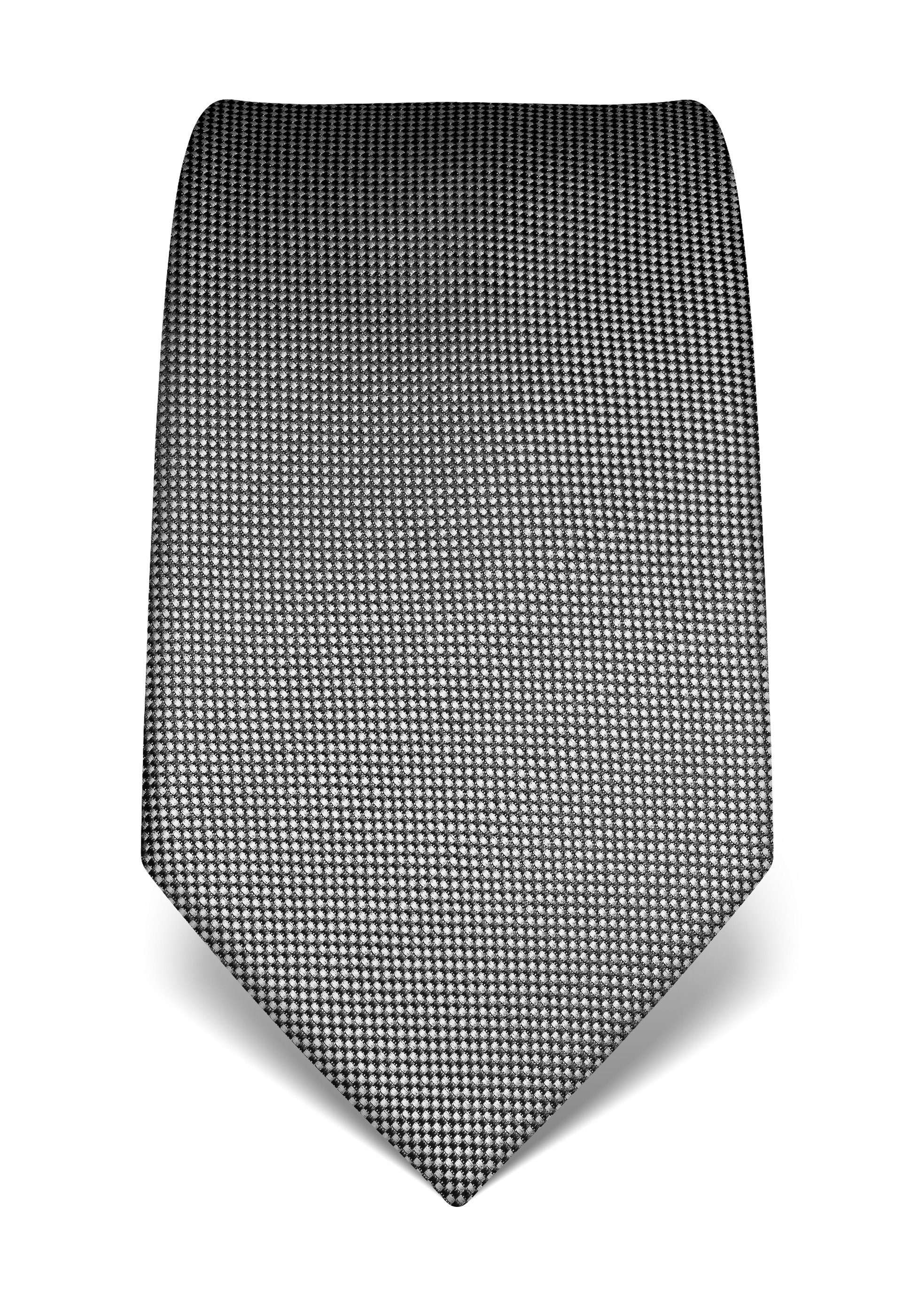 Krawatte strukturiert Boretti Vincenzo anthrazit