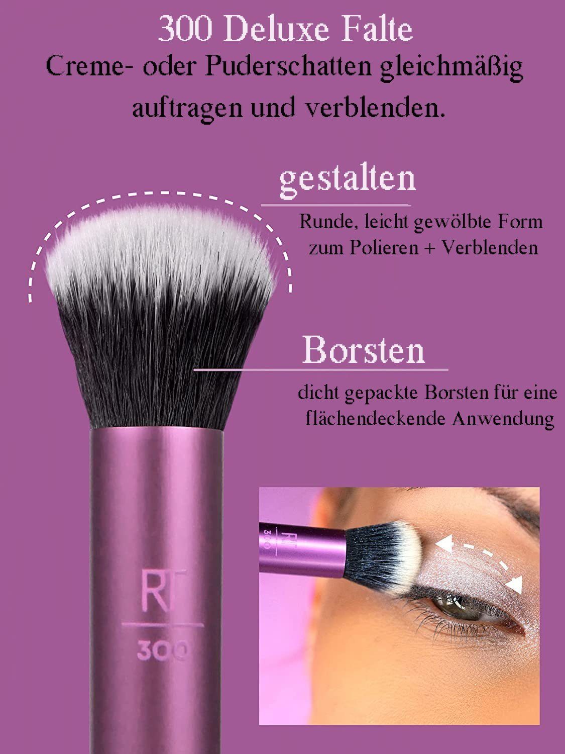 LENBEST Kosmetikpinsel-Set Kosmetikpinsel-Set, 5 Make-up-Tools, Set, tlg. 5-teiliges Kosmetikpinsel-Set