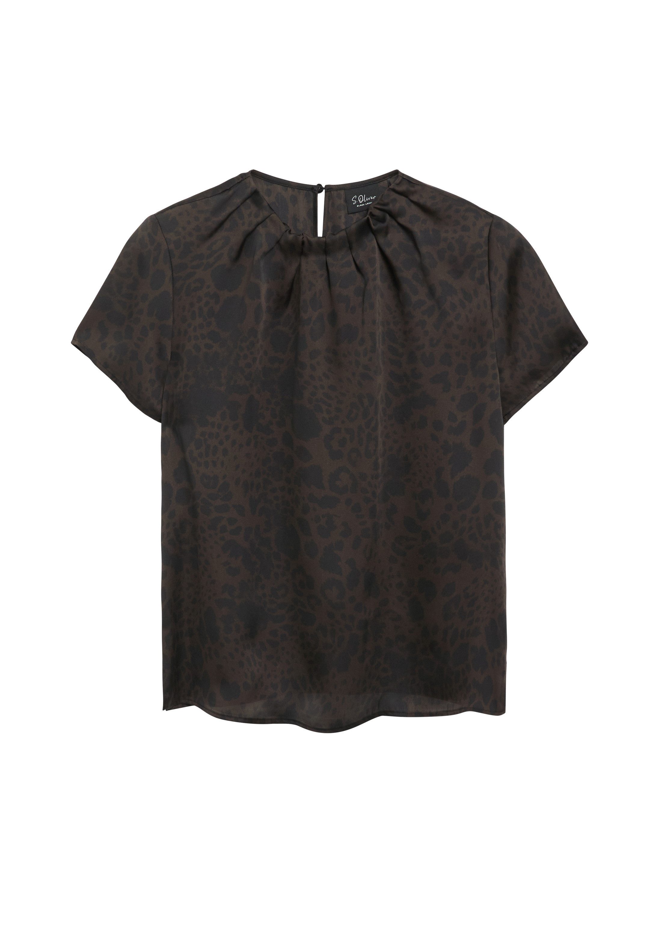 s.Oliver Kurzarmbluse Bluse Bluse