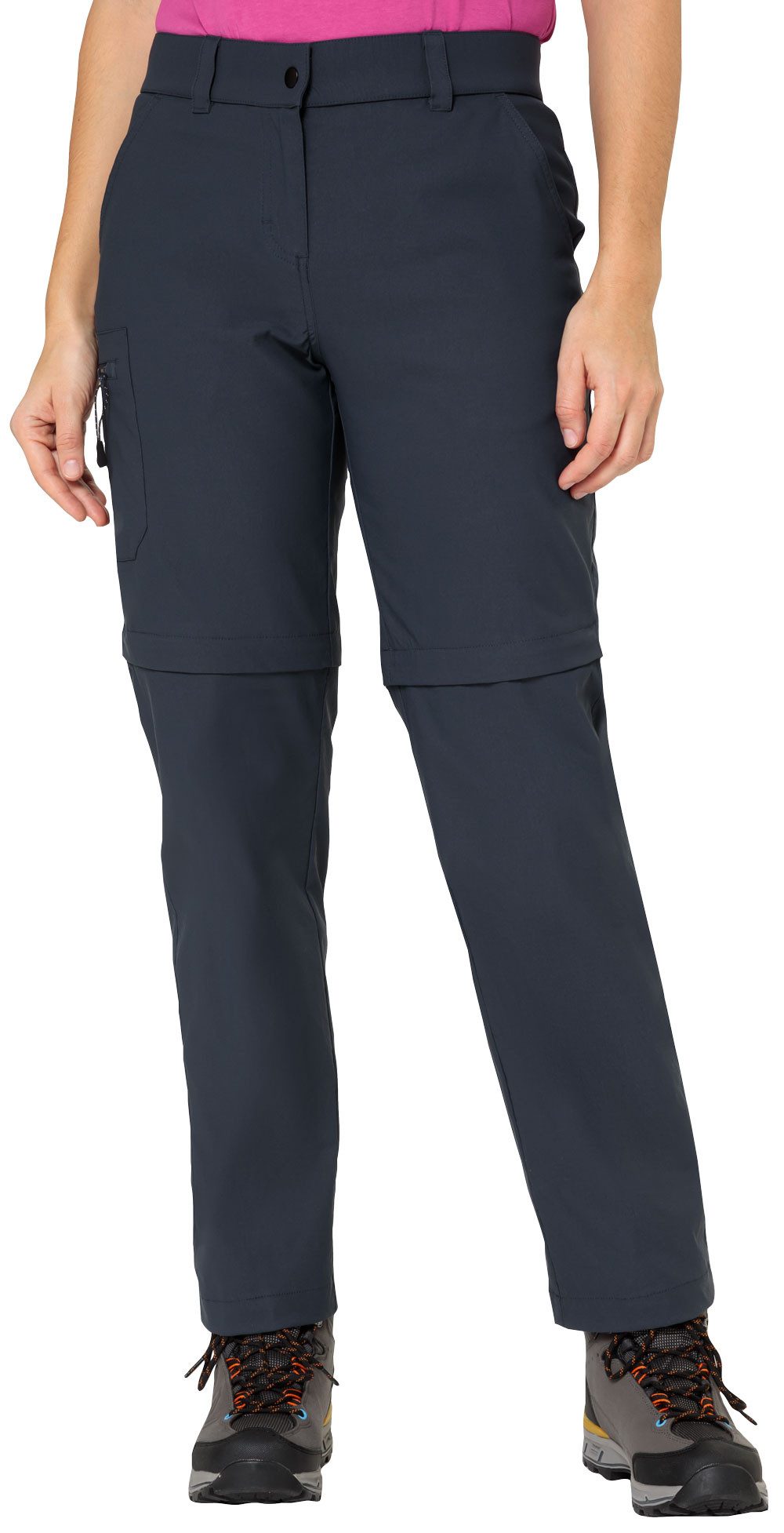 Spitzbergen Trekkinghose Zipp-Off, einfach abnehmbare Hosenbeine, mit elastischem Bund