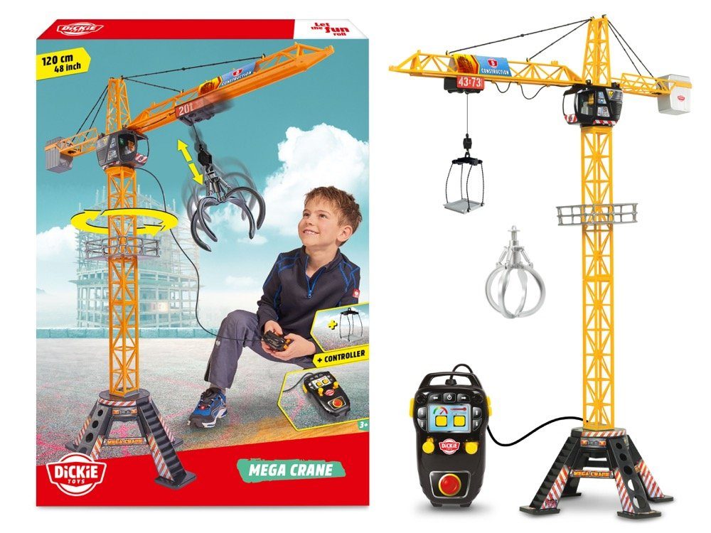 Dickie Toys Spielzeug-Kran Construction Mega Crane günstig online kaufen