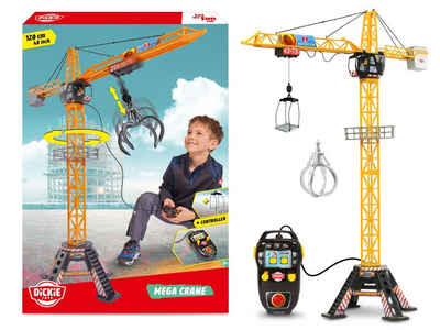 Dickie Toys Spielzeug-Kran »Dickie Baustelle Kran mit Steuerung Go Real / Construction Mega Crane 203462412«