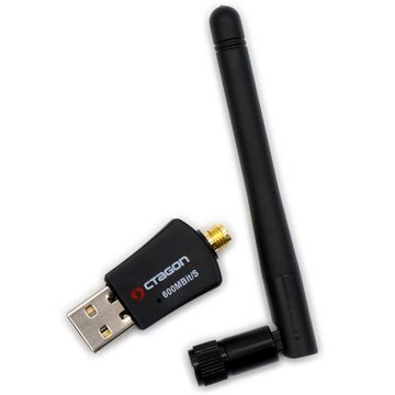 OCTAGON WL618 Optima WLAN 600 Mbit/s +2dBi Antenne USB 2.0 Adapter (2.4 & 5G SAT-Receiver