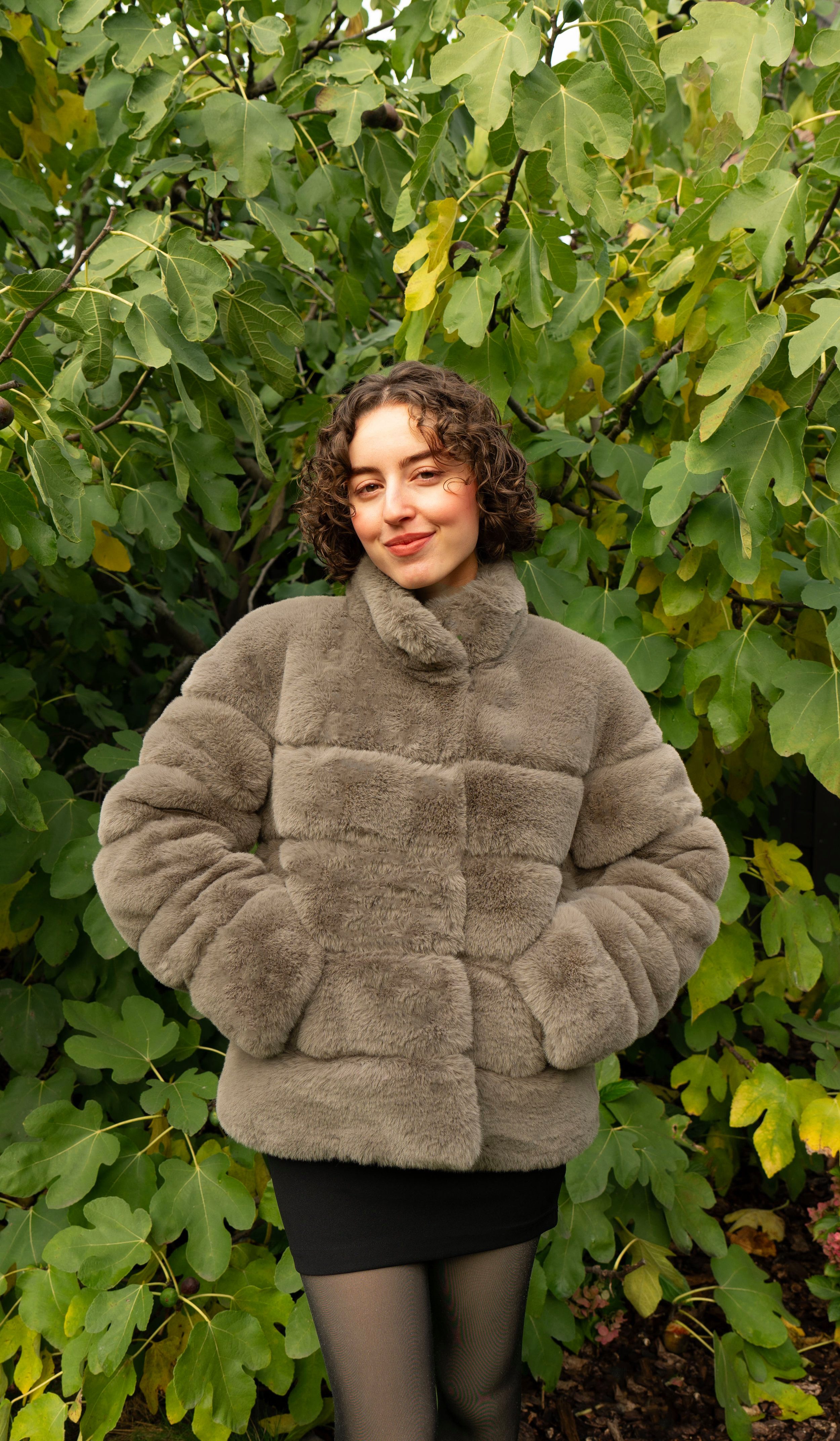 Passioni Fellimitatjacke Noelle - Basic Faux Fur Winterjacket günstig online kaufen