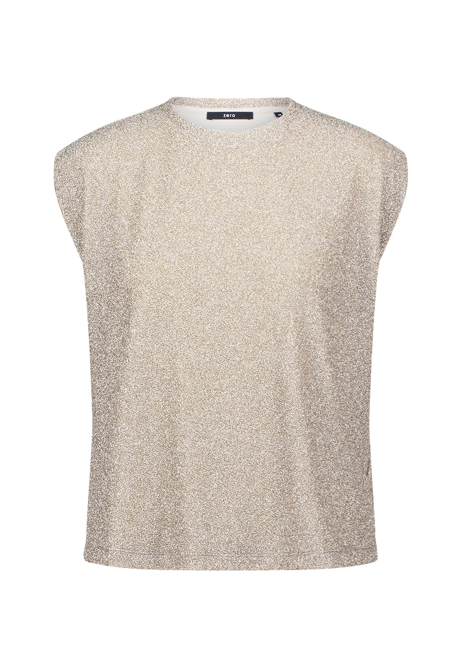 Zero Kurzarmshirt Damen mit Rundhalsausschnitt (1-tlg) Plain/ohne Details günstig online kaufen