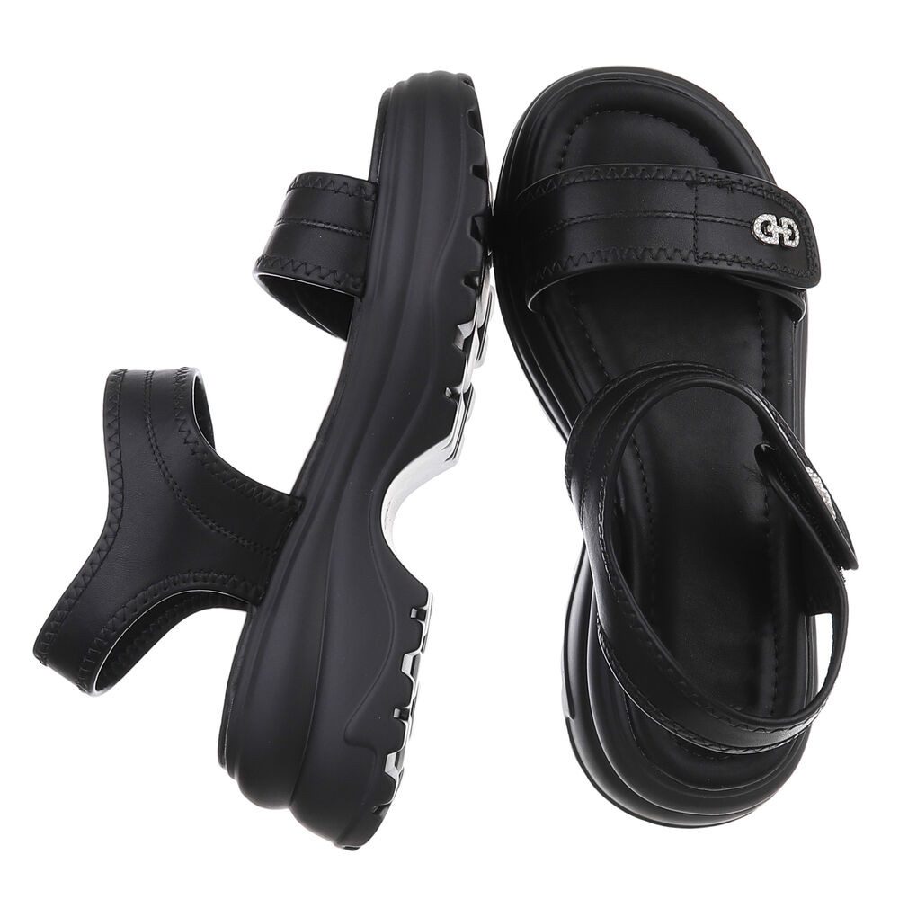 Ital-Design Moderne Damen Sandalen mit verstellbaren günstig online kaufen