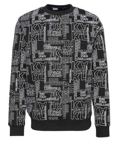 KARL LAGERFELD Sweatshirt mit Allover-Print (1-tlg)