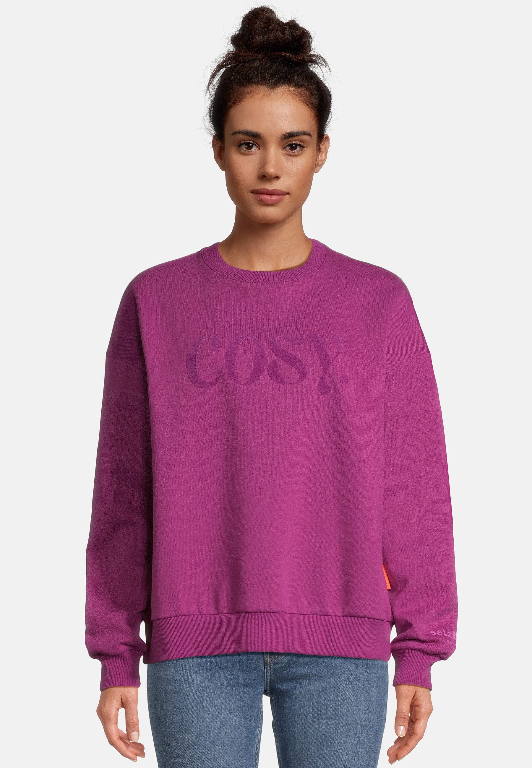 salzhaut Sweatshirt SAACHT Damen Oversized Bequemer günstig online kaufen