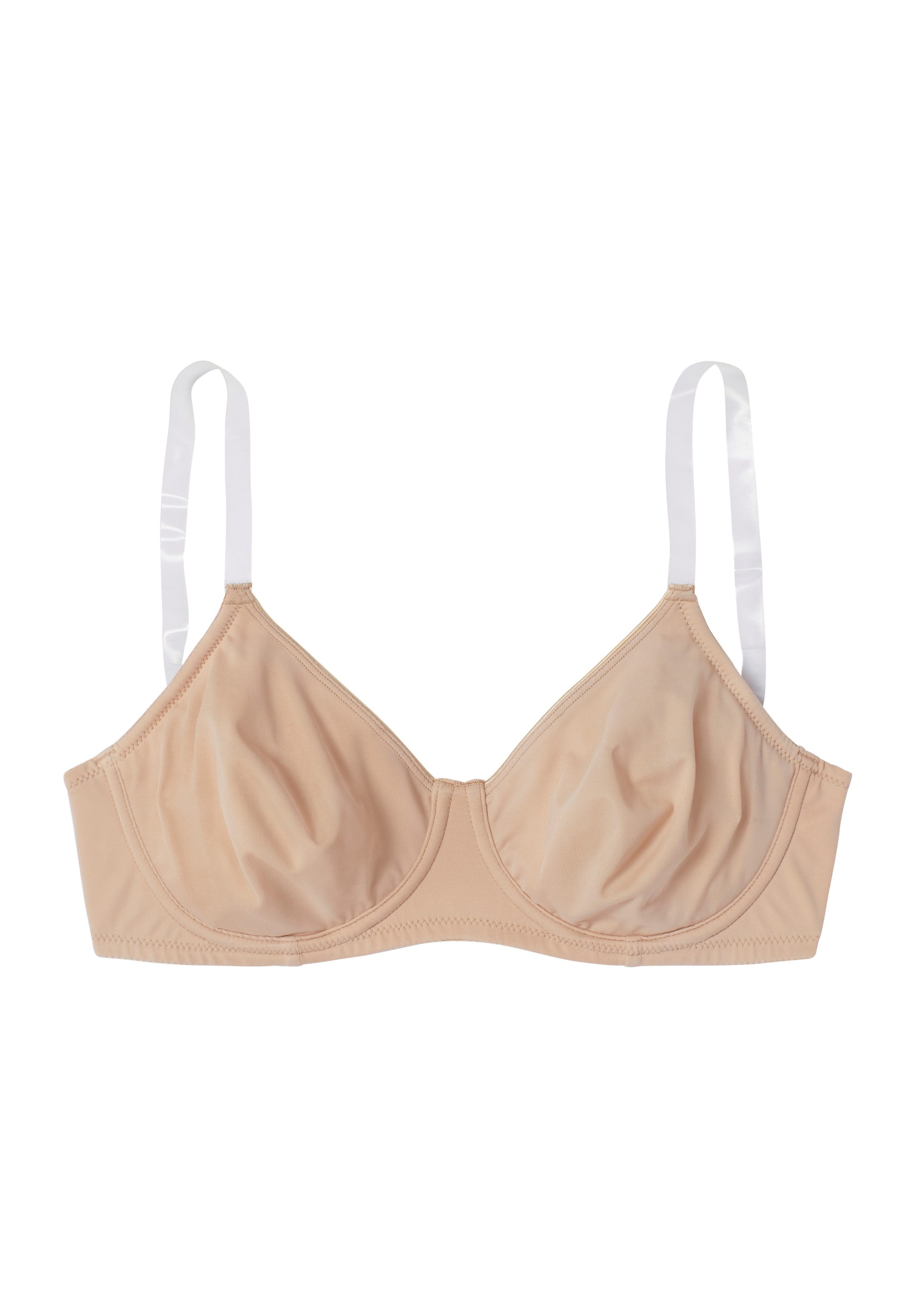 Nuance by Lascana T-Shirt-BH mit Bügel & transparenten Trägern – große Größen, Sommer