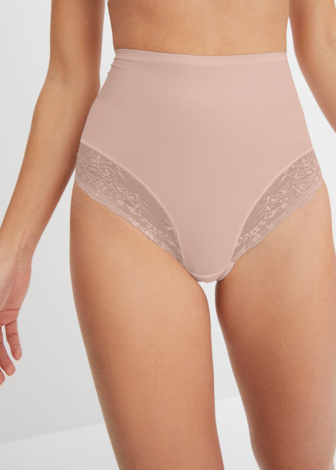 bonprix Shapingpants (Packung, 2er) mit Lasercut-Verarbeitung, aus Polyamid und Elasthan, im 2er-Pack