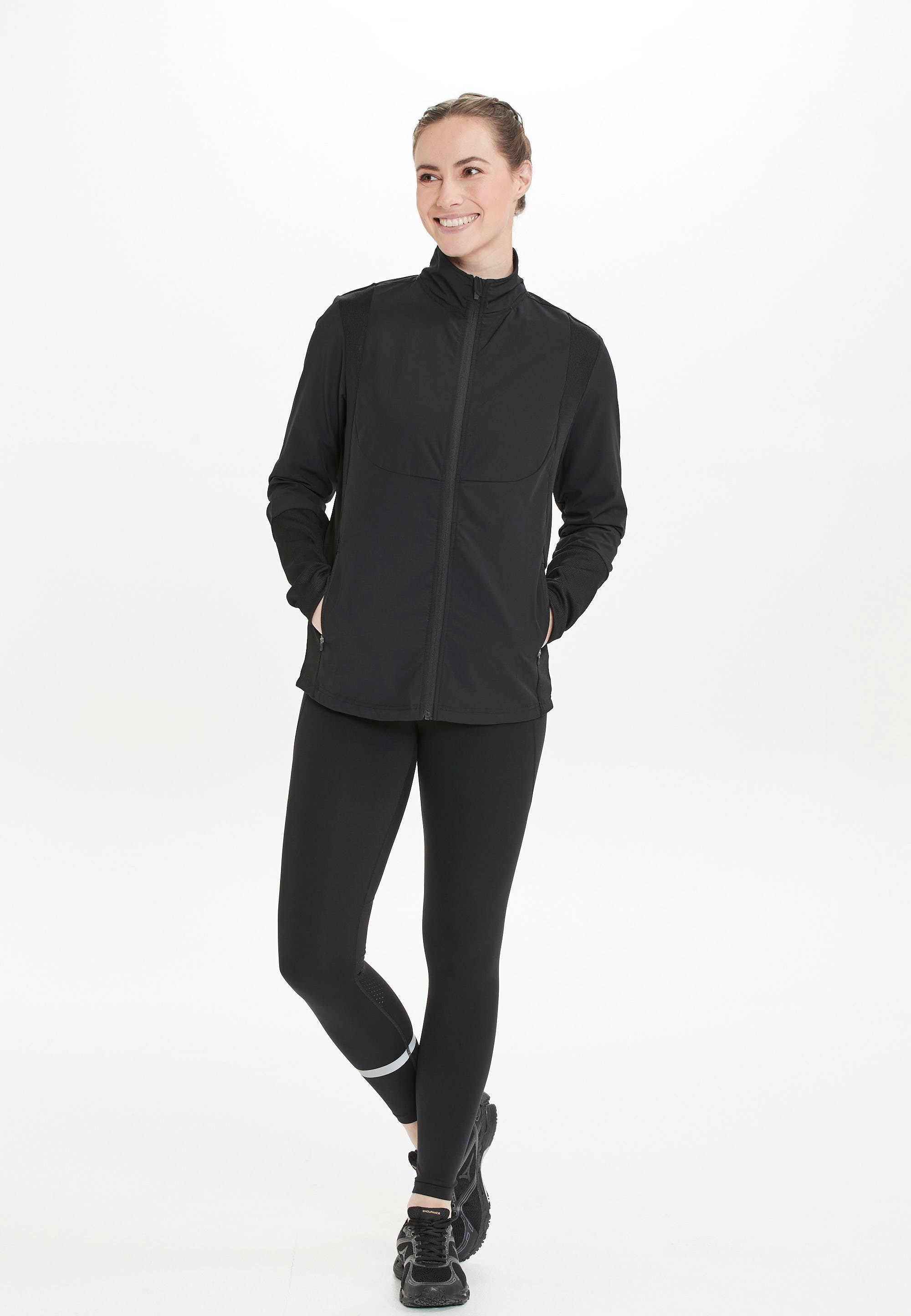 ENDURANCE Laufjacke Medear aus winddichtem Material