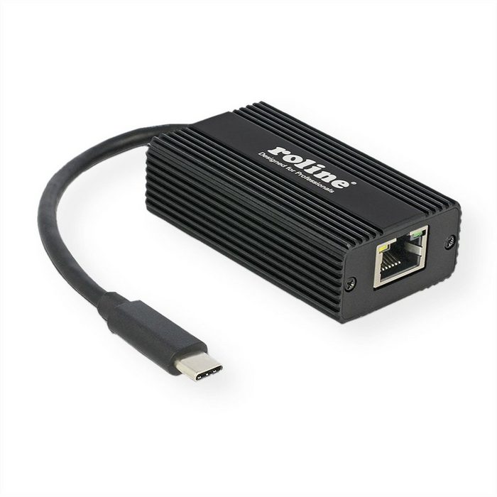 ROLINE USB 3.2 Gen 2 zu 2.5-Gigabit-Ethernet Konverter Computer-Adapter 15 cm