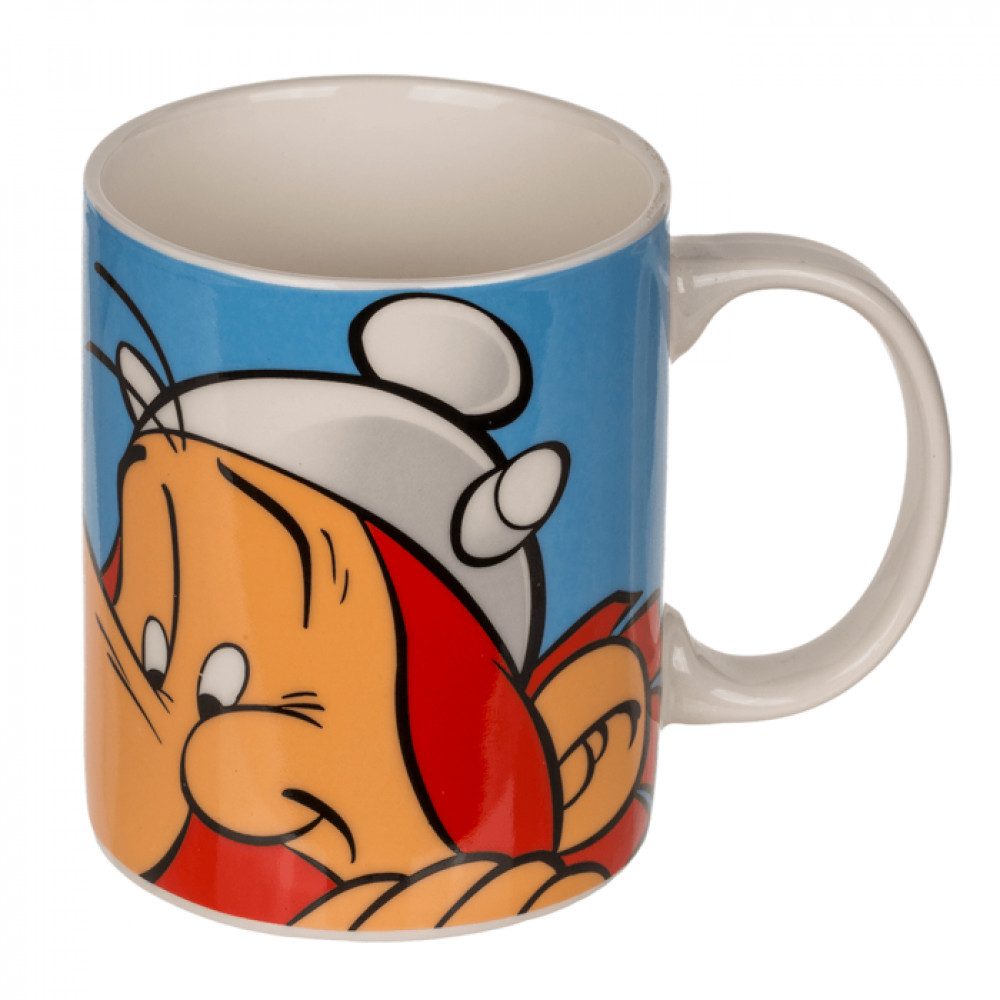 Out of the Blue Tasse Kaffeetasse Becher Obelix für ca. 325 ml, 1-tlg., Porzellan