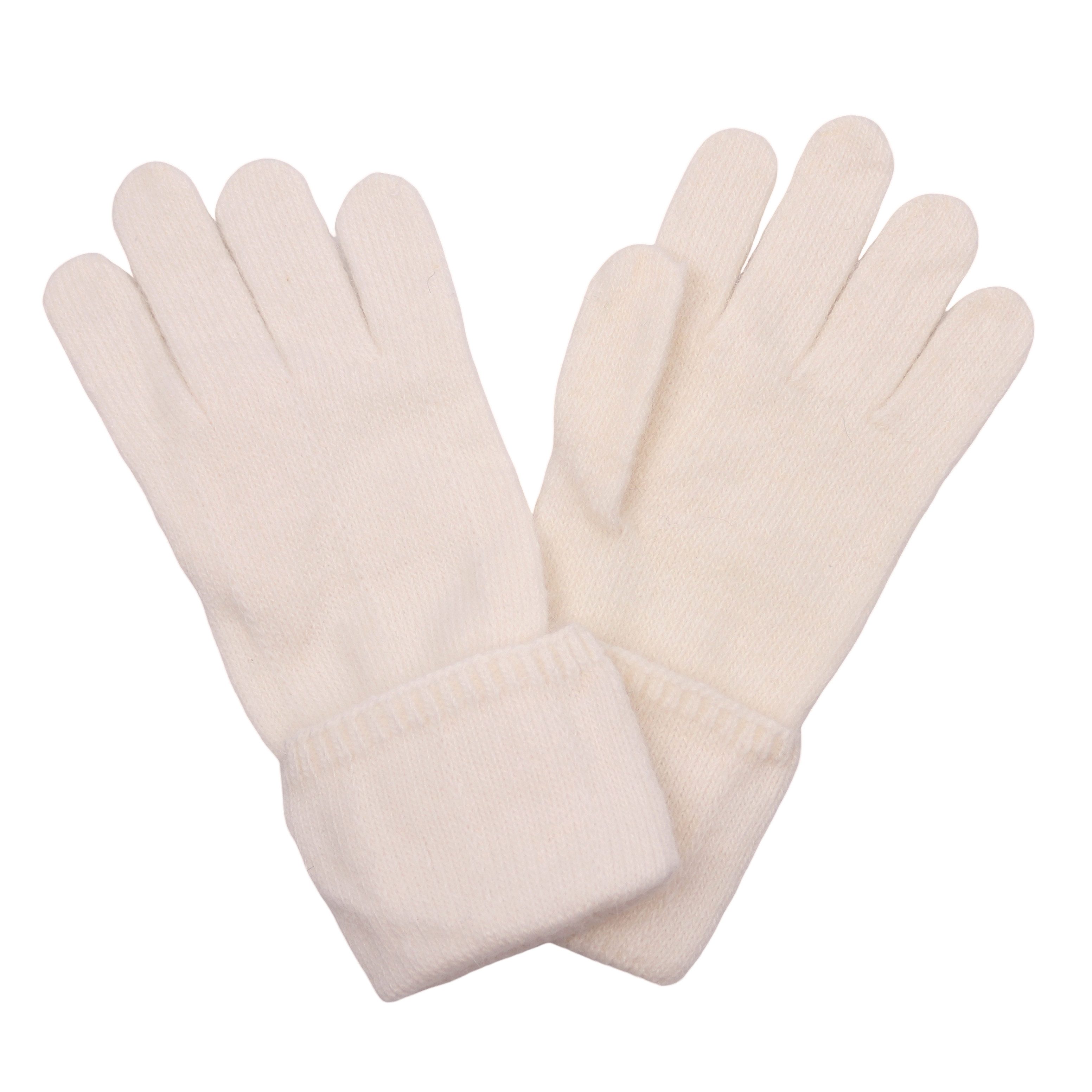 MIRROSI Strickhandschuhe Damen Handschuhe mit 10% mit Kaschmir-Anteil (Einheitsgröße) sehr weich und warm ideal für Herbst oder Winter