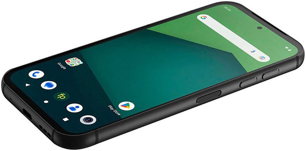 Fairphone Das Fairphone (Gen. 5) Smartphone (16,4 cm/6,46 Zoll, 128 GB Speicherplatz, 50 MP Kamera)