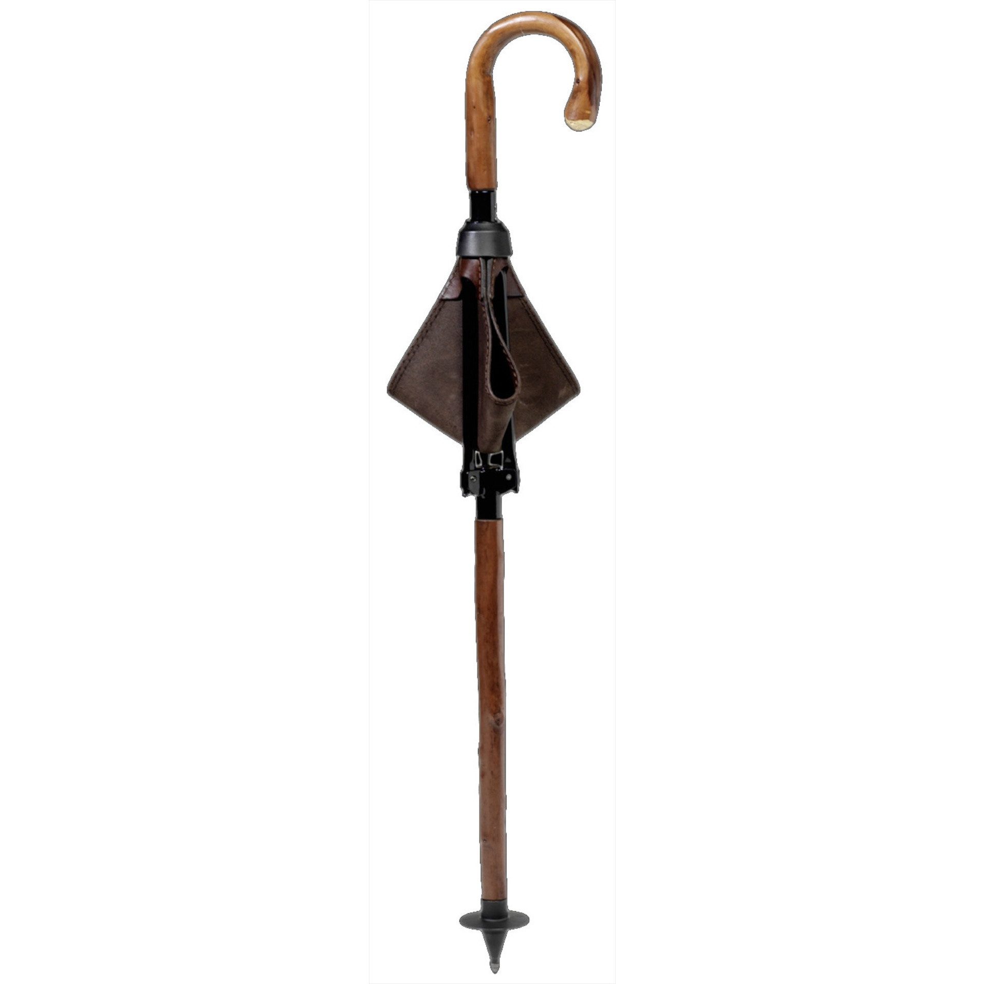 La Chasse® Klappstuhl Jagdsitzstock Ledersitz Jagdstock Wanderstock Pirschs günstig online kaufen