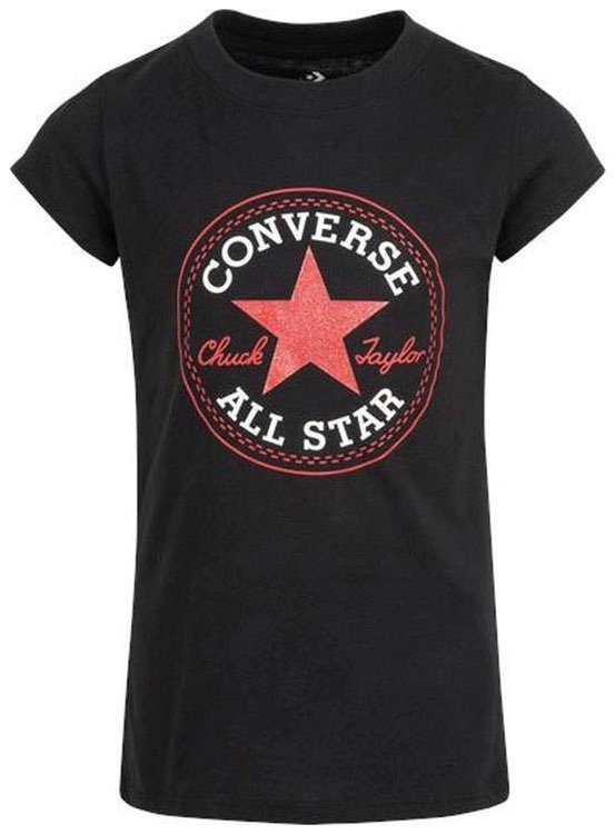 Converse Kurzarmshirt - Kinder für black(white)