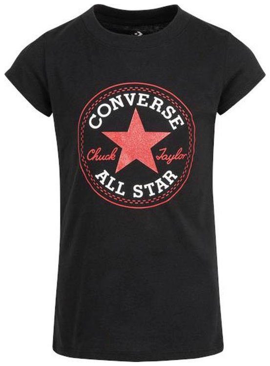Converse T-Shirt CNVG TIMELS CHUCK PATCH TEE für Kinder und Jugendliche, mit Rundhalsausschnitt, in normaler Länge – Bild 2 von 5