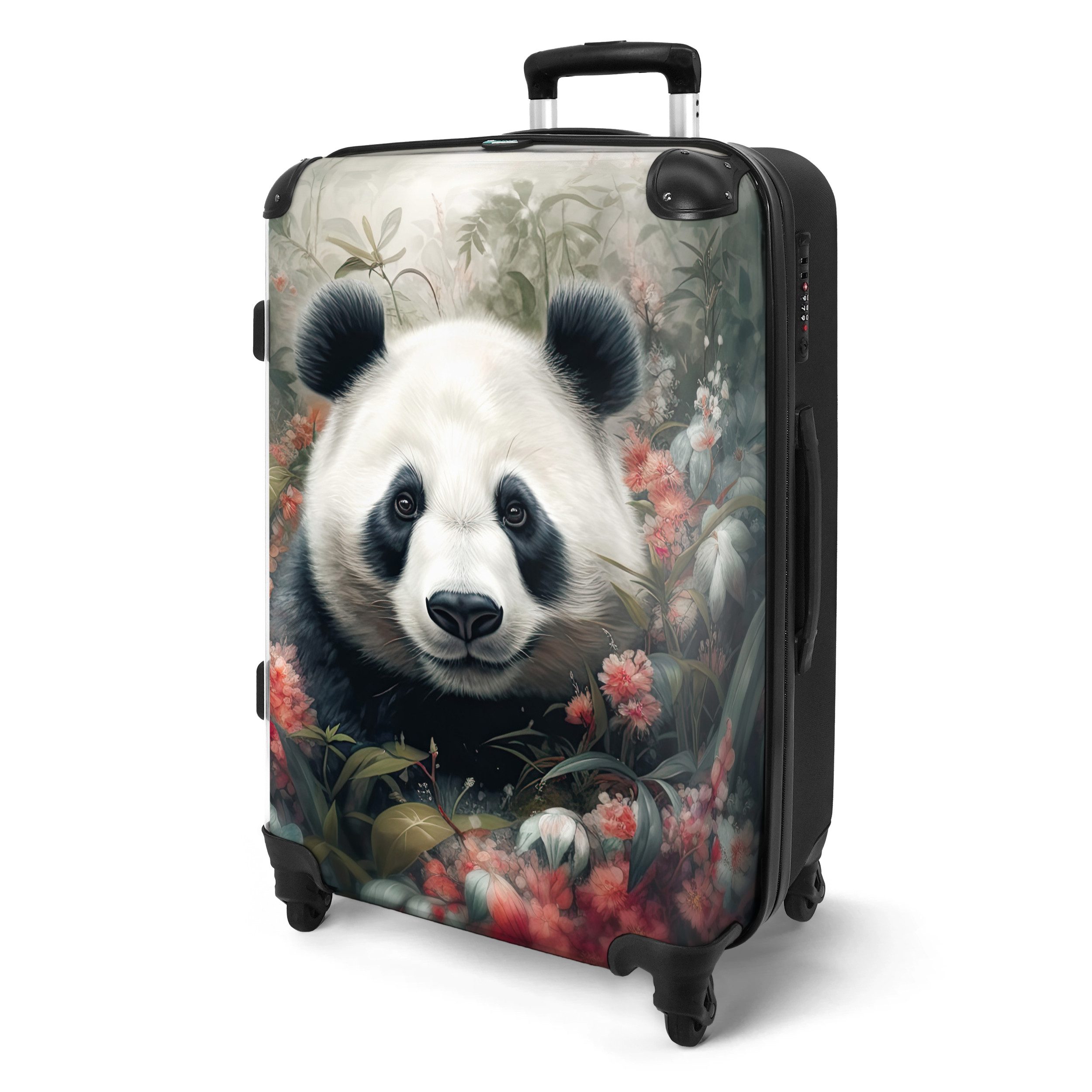 NoBoringSuitcases.com© Hartschalen-Trolley Panda - Wildtiere - günstig online kaufen