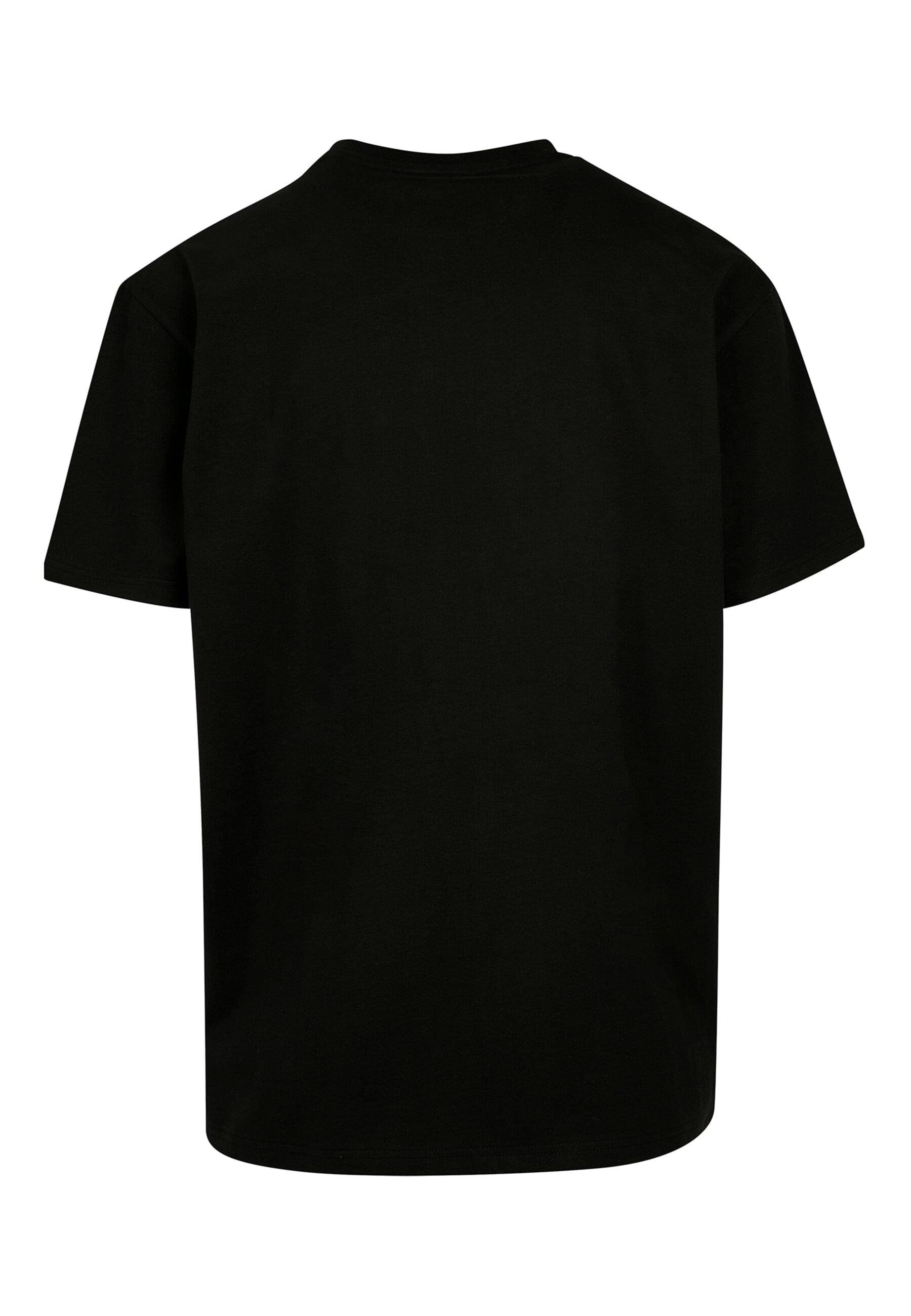 LA LAYLA Tee T-Shirt Oversize LA Merchcode (1-tlg) Herren black
