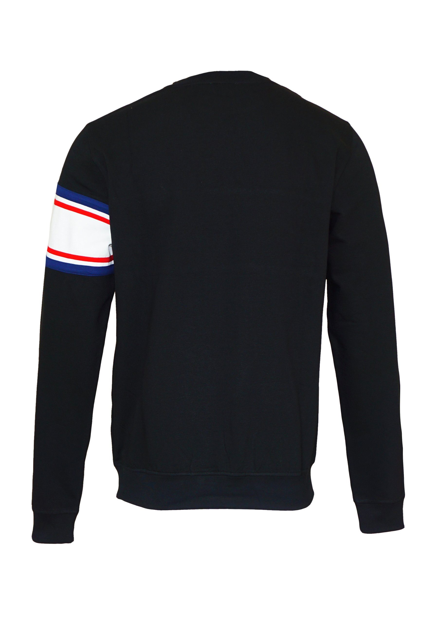 Polo Pullover (1-tlg) Sweatshirt U.S. schwarz Sweatshirt Assn