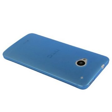 König Design Handyhülle HTC One, HTC One Handyhülle Backcover Blau