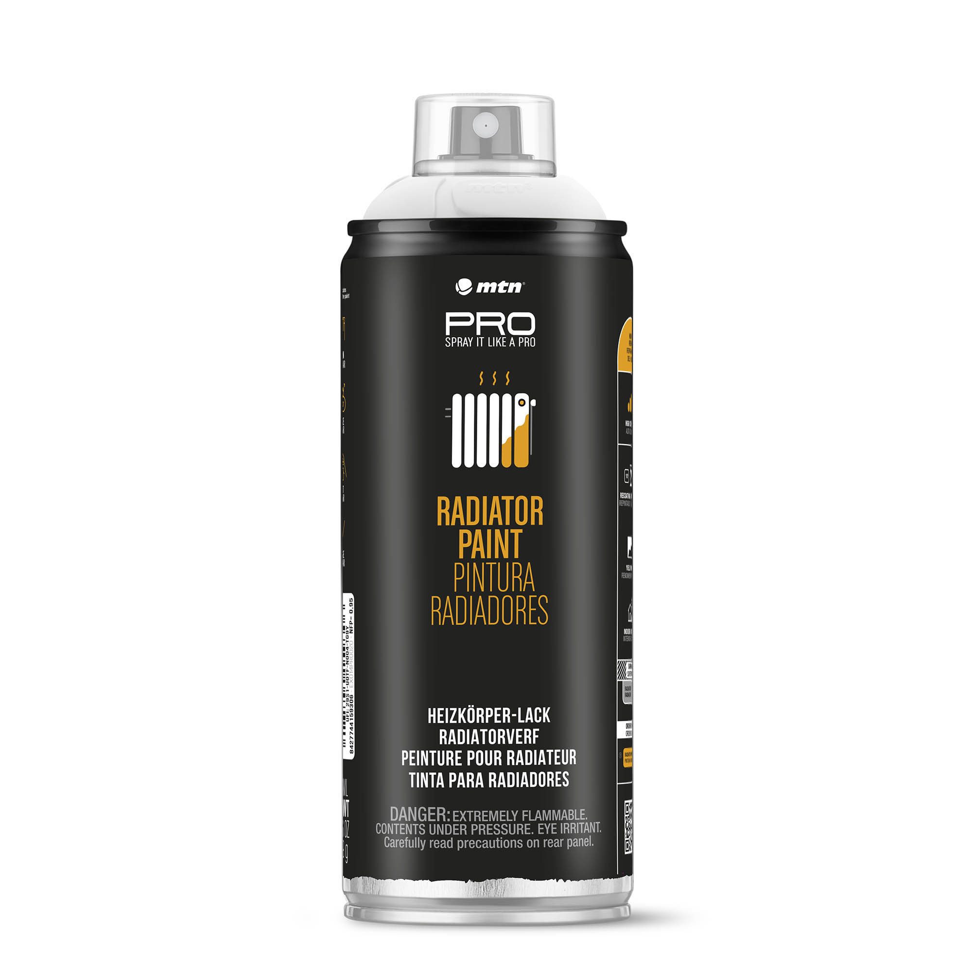 MTA Sprühlack Sprühlack MTN PRO, Heizkörperlack, Weiß, 400ml