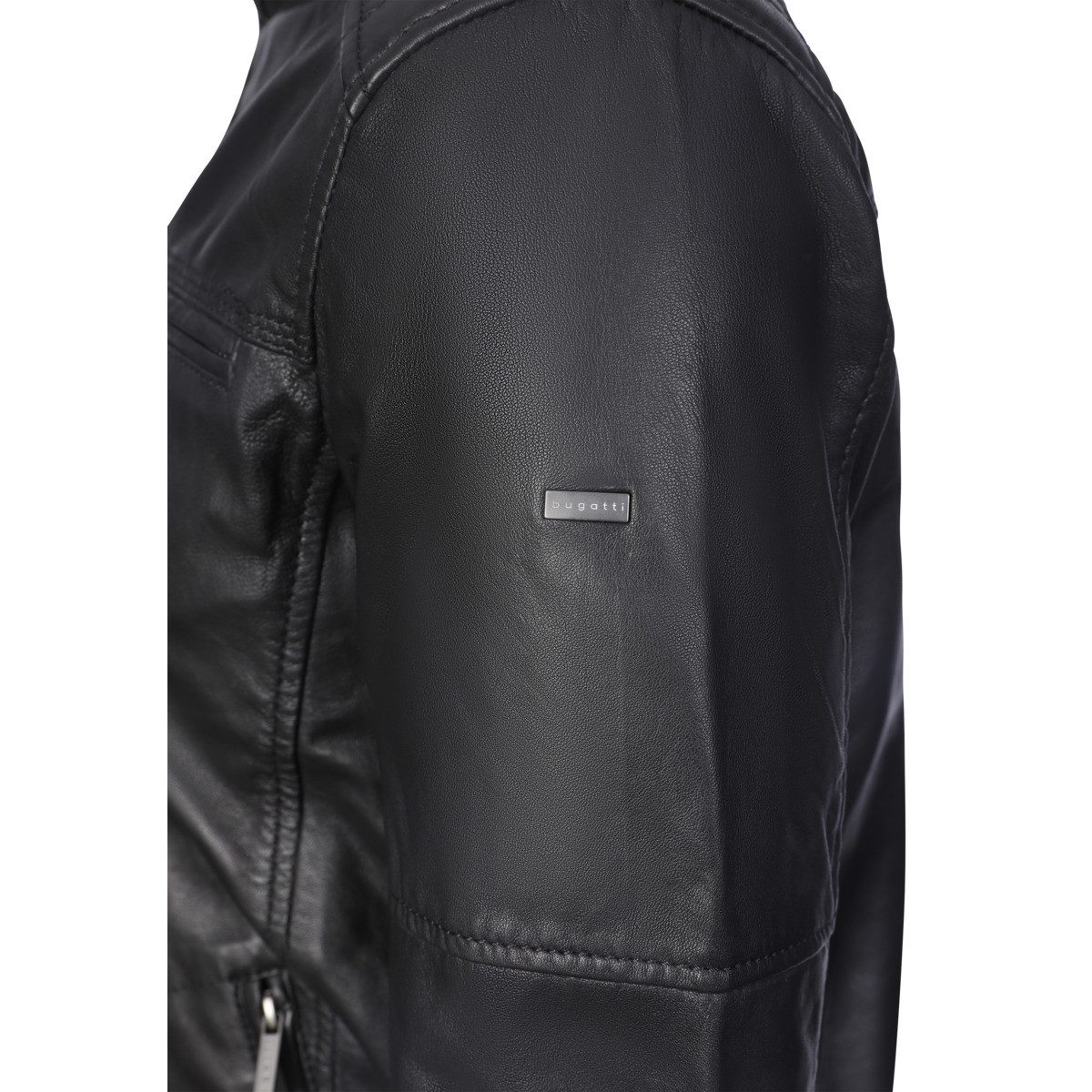 bugatti Lederjacke Toulouse Herren Bomberjacke, Freizeitjacke, Blazer, Pufferjacke, Übergangsjacke