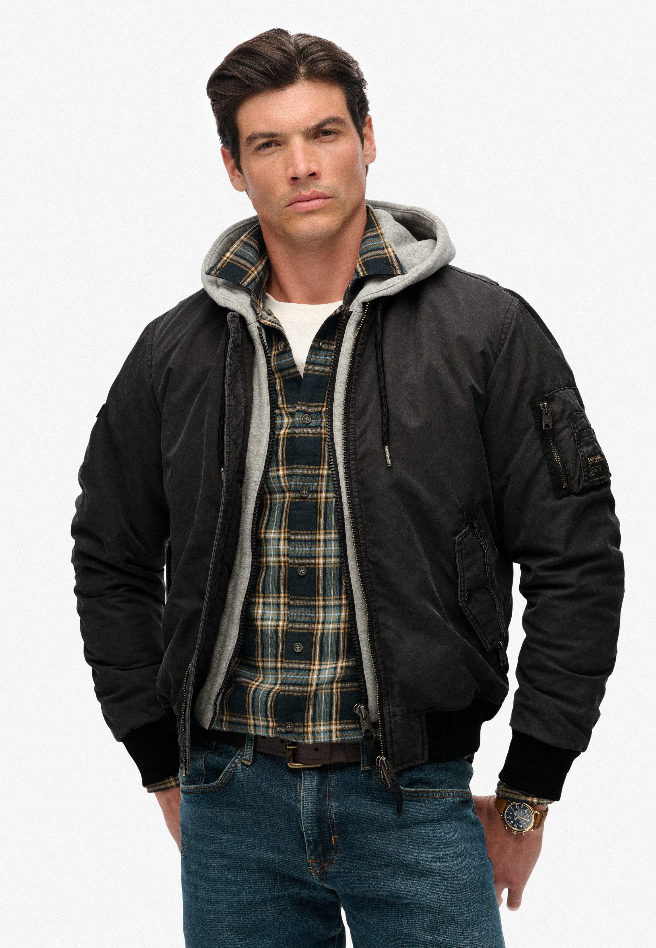 Superdry Parka MILITARY MA1 BOMBER JACKET günstig online kaufen