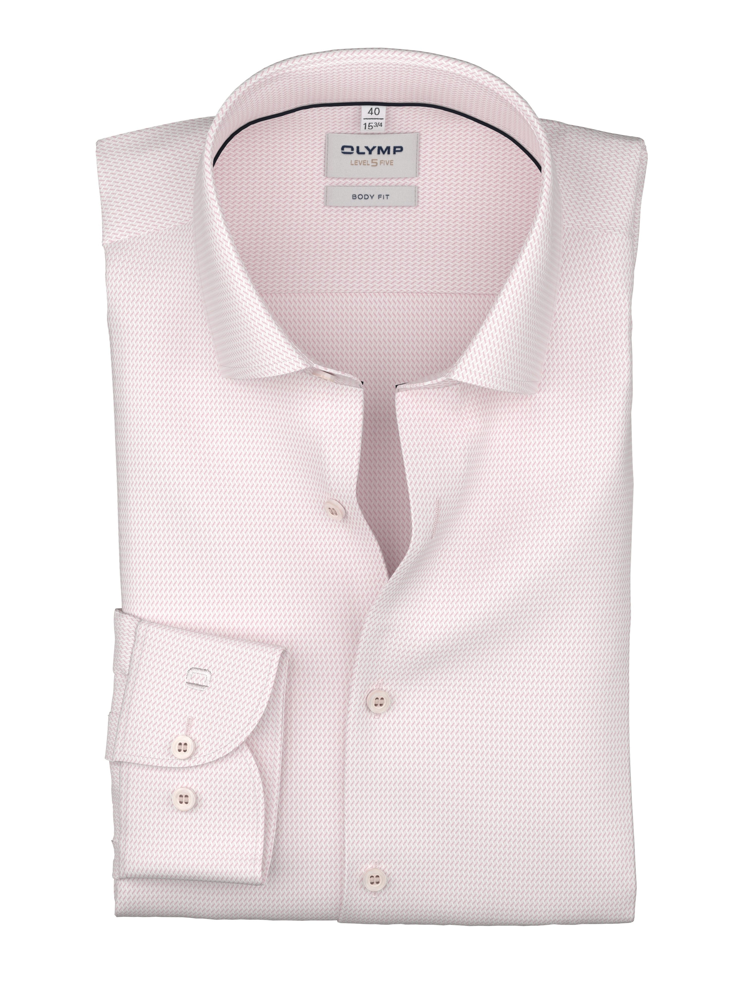 OLYMP Langarmhemd Level Five Under-Button-down-Kragen, Businesshemd, body f günstig online kaufen