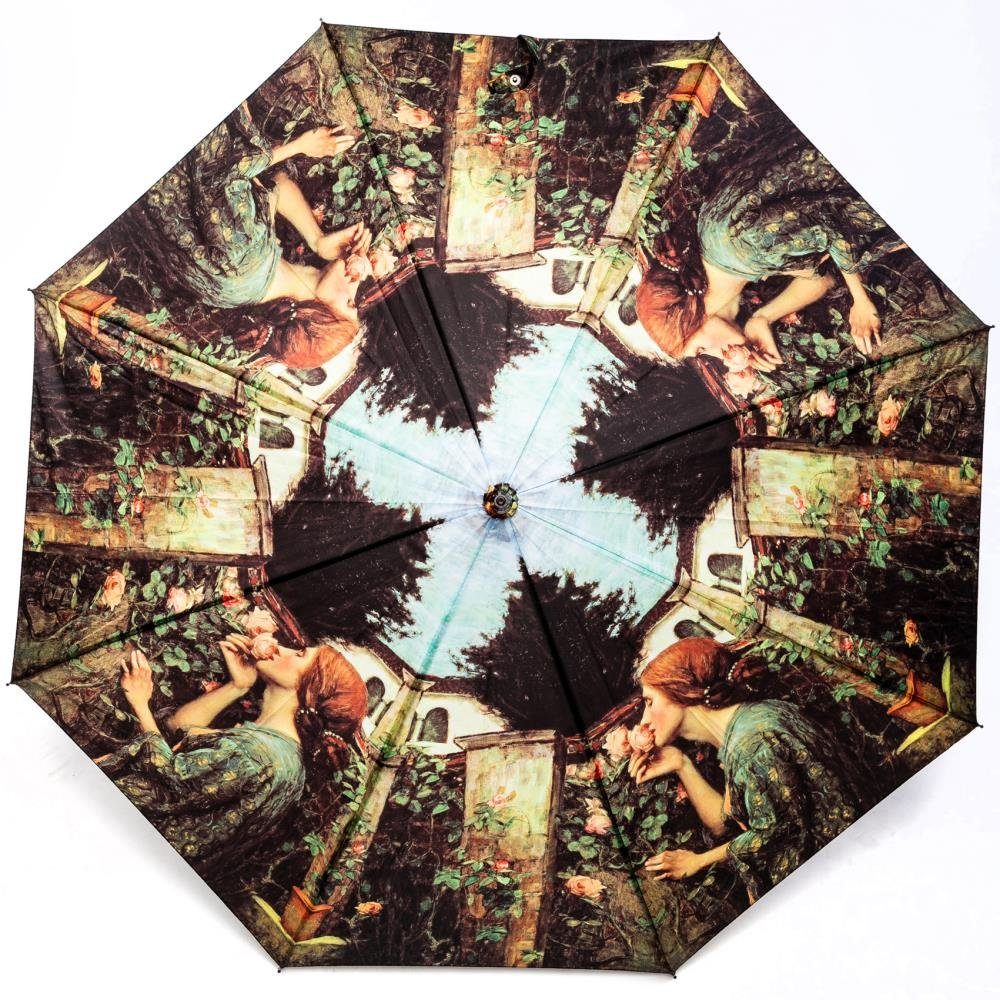 Luckyweather not just any other day Stockregenschirm Regenschirm Motiv SWEET ROSES Automatik